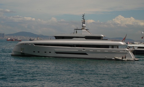 Image for article Bilgin Yachts launches reverse bow Bilgin 132 superyacht 'M'